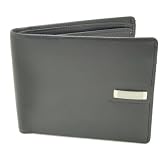 Designer Genuine Leather Gents Mens / Mans Black Wallet Presented in a Gift Box Kitchen & Housewares