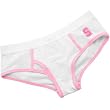 Stanford Cardinal Ladies White & Pink Boy Brief