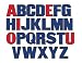 Upper Case Letters - Pre-cut Flannelboard Figures