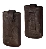 41BLtuRlPeL. SL160  Bugatti Leather Unique Tobacco Tasche für Ihr Samsung Galaxy S2 SII i9100 + Displayschutzfolie für Samsung Galaxy S2 SII i9100 inkl. dem Original YAYAGO Clean Pad