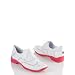 Sesto Meucci Womens Gemini White & Pink Golf Shoe, 11 Narrow