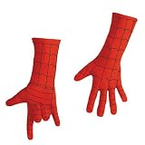 Boys Spider-Man Gloves Deluxe (As Shown;One Size)