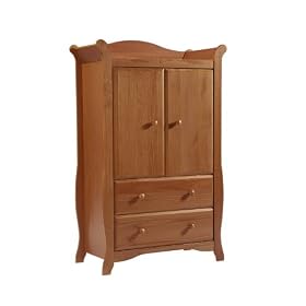 Stork Craft Aspen Armoire Chest in Cognac by Stork Craft