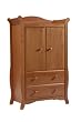 Stork Craft Aspen Armoire Chest in Cognac