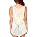 Women Chiffon American USA Flag Printed Tank Top(FBA)