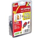 Inkrite NG Printer Ink for Canon I70 I80 Pixma, IP90, IP90V, Mini220 - BCI-15C BCI-16C Colour - NGSCC016U