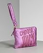 Juicy Couture Women's Juicy Choose Juicy Wristlet- Pink