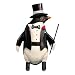Antarctica Cool Dancer Top Hat Tuxedo Penguin