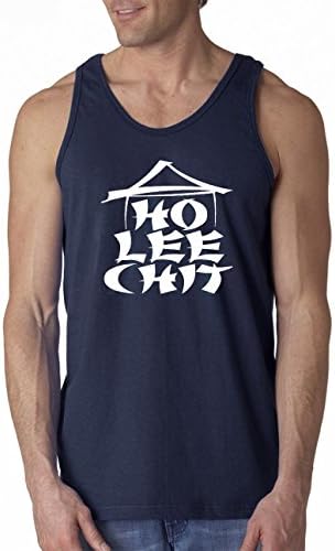 Ho Lee Chit - Funny Tank Top - Navy - XL