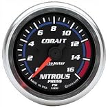 Auto Meter 6174 Cobalt Full Sweep Electric Nitrous Pressure Gauge