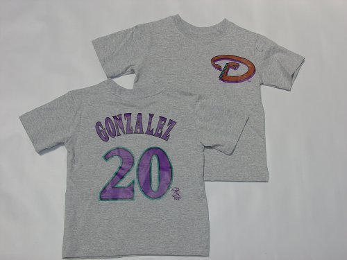 Arizona Diamondbacks Luis Gonzalez Player Name & Number Toddler Jersey T-Shirt 4T