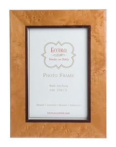 Italian Wooden Picture Frame, Inner Border, Tan