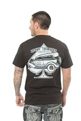 Lucky 13 Dillinger Car Roadster T Shirt Hot Rod Shirt