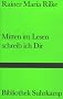 Mitten im Lesen schreib ich Dir: Ausgew�hlte Briefe (Bibliothek Suhrkamp)