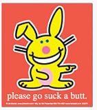 Happy Bunny - Its Sad How Bad You Suck At Cards - Poker Chip Keychain