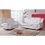 Elegant Contemporary White Leather Sofa Loveseat Set