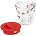 Pyrex Prepware 2-Cup Measuring Cup, Clear with Red Lid and Measurements
