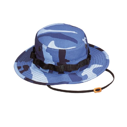 Sky Blue Camouflage Military Boonie Hat