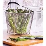 Polder Strainer/Steamer Basket, Stainless Steel