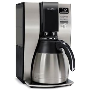 Mr. Coffee BVMC-PSTX91 Optimal Brew 10-Cup Thermal Coffeemaker, Black/Stainless Steel