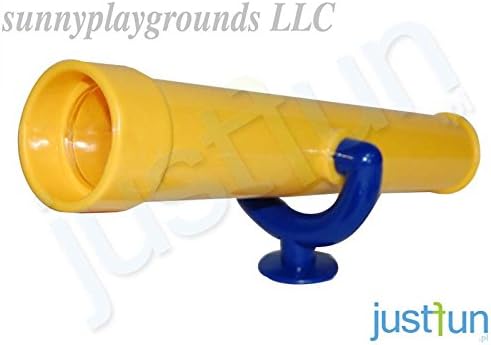 PLASTIC TELESCOPE YELLOW- Outdoor and Indoor Playground Set Accessories For Kids