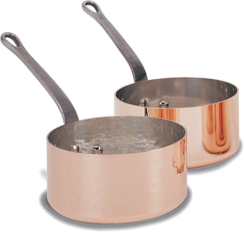 Buy World Cuisine 650014 Copper Sauce Pan 1.0 Qt.