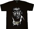 Scarface Black and White Airbrush Face T-Shirt Tee
