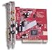 Electronics : Typhoon Acoustic Six - Sound card - 24-bit - 48 kHz - 5.1 channel surround - PCI - CMI-8738