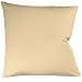 fleuresse Kissenbezug colours 9100-2043, 40x40 cm, Mako Satin, Farbe Sand, 100% Baumwolle, mit Reißverschluss