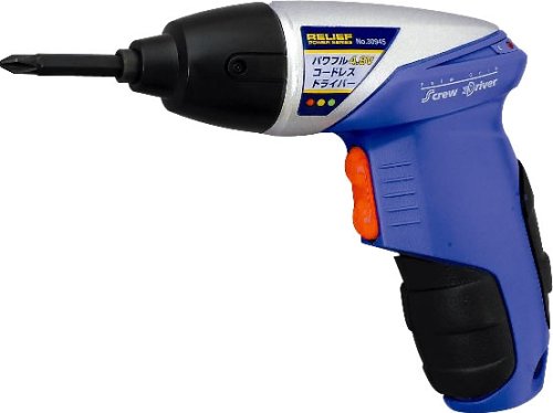 RELIEF パワフル4.8Vコードレスドライバー