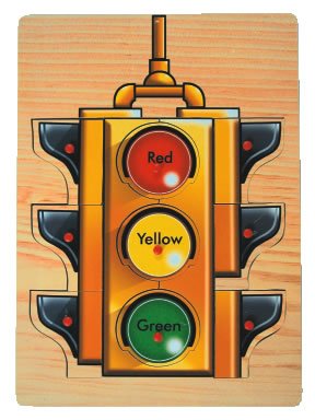 Childrens Toyshop  Toys : Traffic Light Puzzle