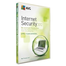 AVG Internet Security 2012, 4 PC, 2 Year License (PC)