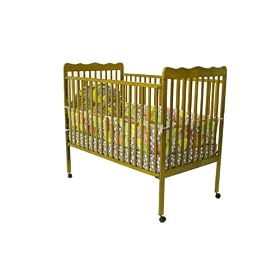 Dream On Me Contemporary Crib In Pecan by Dream On Me
