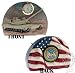 American Heroes Army Tribute Time Desk Clock