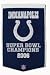 Indianapolis Colts - Dynasty Banners Pennant w/Rod NFL (Pennant Wallhanging)