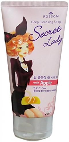 Apple Facial Cleanser Face Wash Foaming Deep Cleansing Soap 150ml Secret Lady ROSSOM