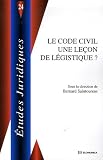 Revue Economica  / Le Code civil une leçon de légistique ?