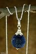 Lapis lazuli necklace, 'Blue Universe'