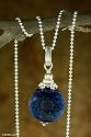 Lapis lazuli necklace, 'Blue Universe'