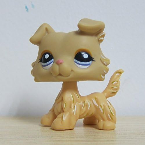 Bes88 Littlest Pet Shop Collection LPS Toys Animals Tan Golden Collie Dog Very Rare by Bes88