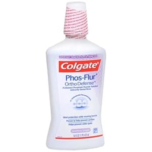 Colgate Phos-Flur Anti-Cavity Fluoride Rinse, Gushing Grape - 16 Oz