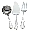 Waterford Baron's Court 18/10 Stainless Steel 3-Piece Flatware Serving Set