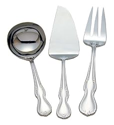 Waterford Baron's Court 18/10 Stainless Steel 3-Piece Flatware Serving Set
