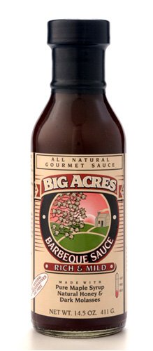 Big Acres Rich & Mild Barbeque Sauce, 14.5-Ounce Bottle by Melanie's Fine Foods, Inc.