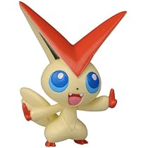 Takara Tomy Pokemon Monster Collection Mini Figure - 1.5" Victini (M-021) (Japanese Import)