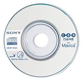 Sony Mini-CD-Rohlinge CD-R MCR-156A mit 156MB Kapazität (für die MVC-CD200 / 300 / 1000 Digitalkameras)