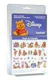 Brother EC353D Pooh and Friends Embroidery Design Card