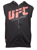 UFC Keyline Sleeveless Hoody Black