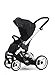 Mutsy Evo Stroller with Silver Frame, Black