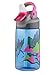 AVEX Kids Autospout Water Bottle, 16oz, Light Blue with Mountain